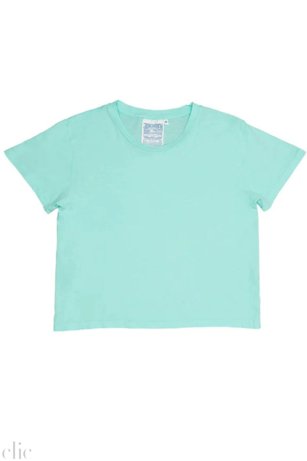 Cropped Ojai Tee in Yucca, from Jungmaven