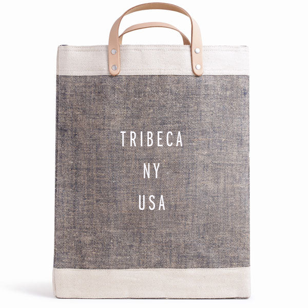 Tribeca Market Bag in Chambray, from Apolis