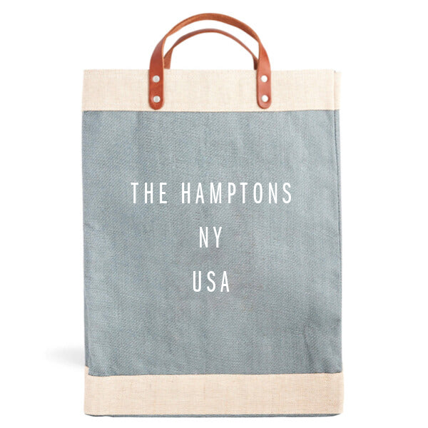 The Hamptons Market Bag in Cool Grey, from Apolis