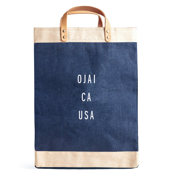 Ojai Market Bag in Navy, from Apolis