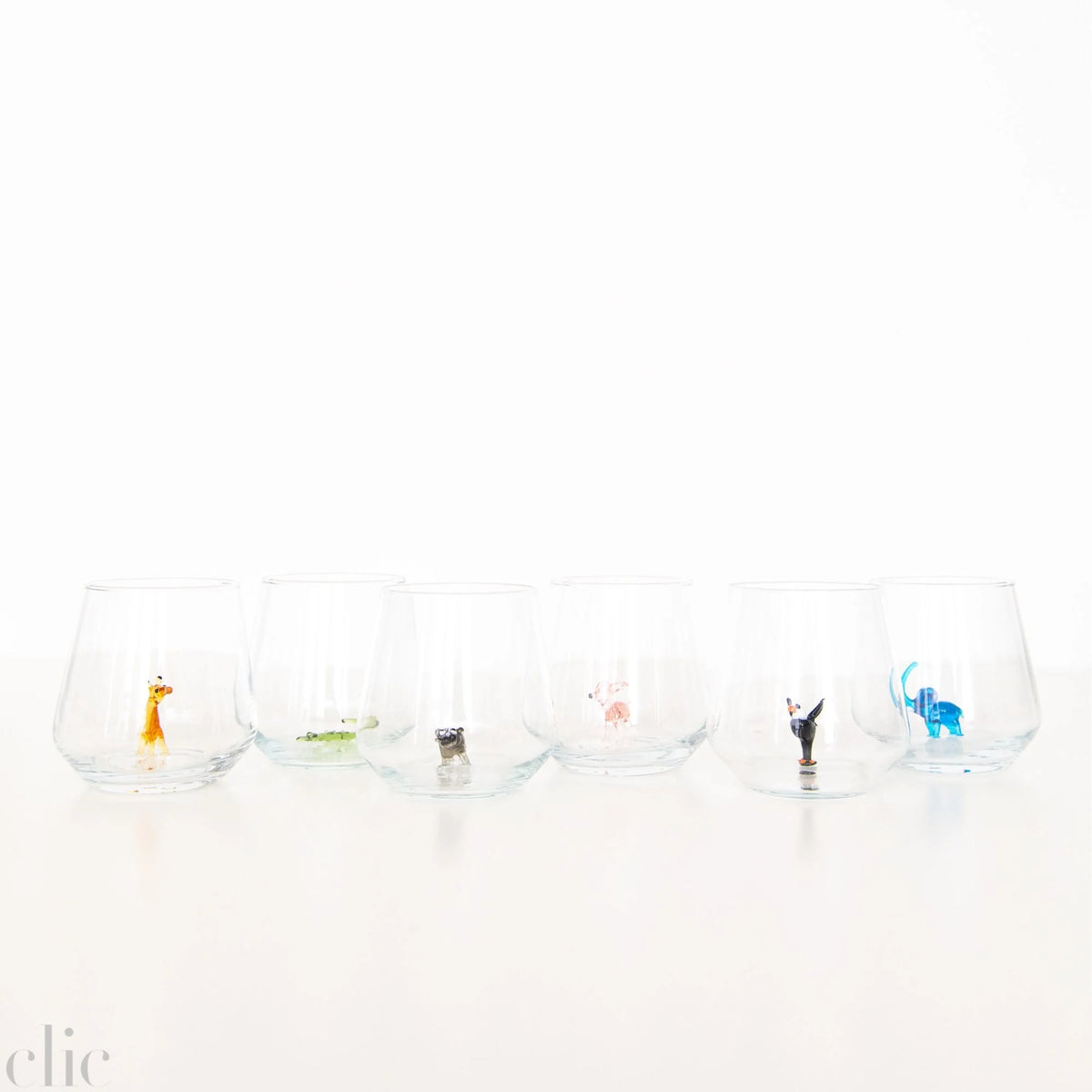 Safari Drinking Glass Set of 6