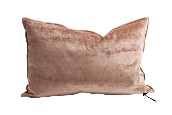 Velvet Pillow 16x24 in Cuivre, from Maison De Vacances