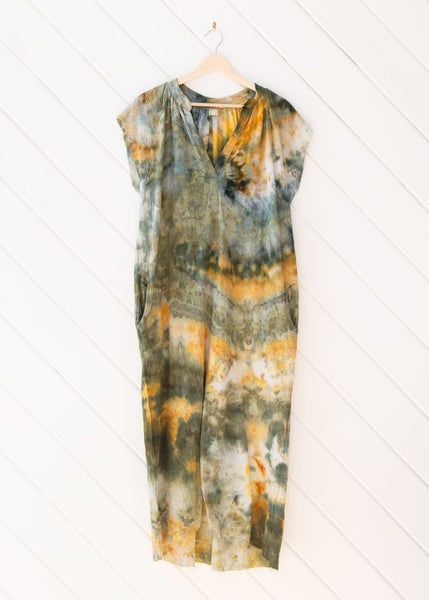 LOVE TANJANE/ラブ タンジェイン DRESS Gauze Peasant Muscle Dress, from Love Tanjane