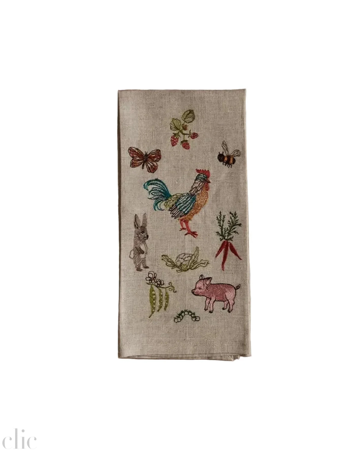 Garden Gathering Tea Towel, from Coral & Tusk