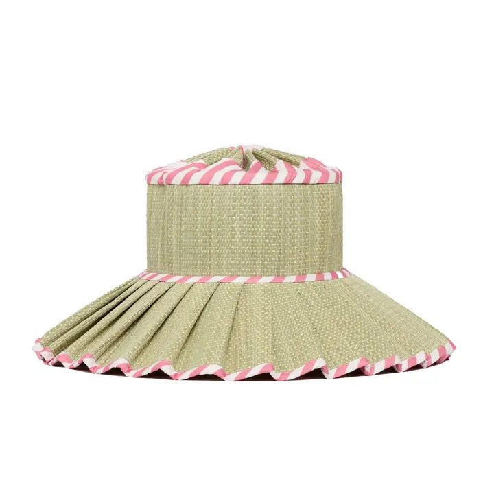Luxe Capri Maxi Hat in Summer Voyage, from Lorna Murray