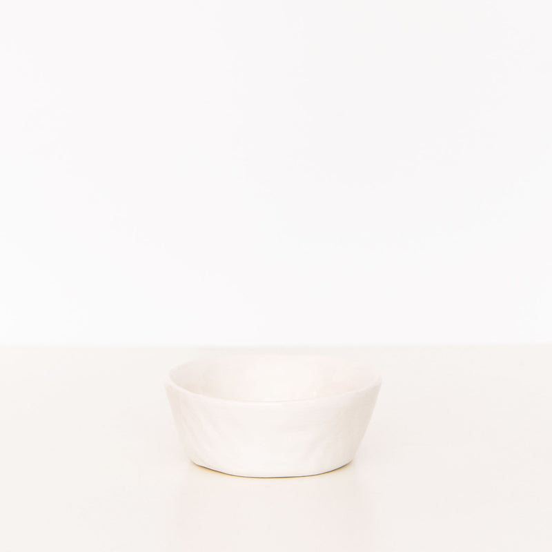 Small Swimmer Oval Dish in White, from Gemma Orkin Ceramics