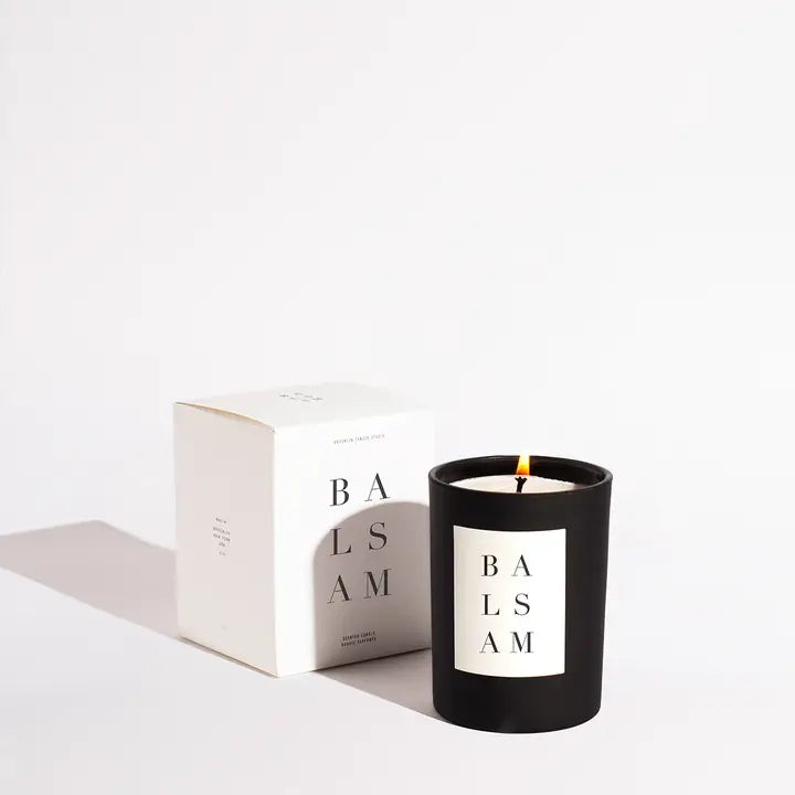 Balsam Noir Candle, from Brooklyn Candle Studio