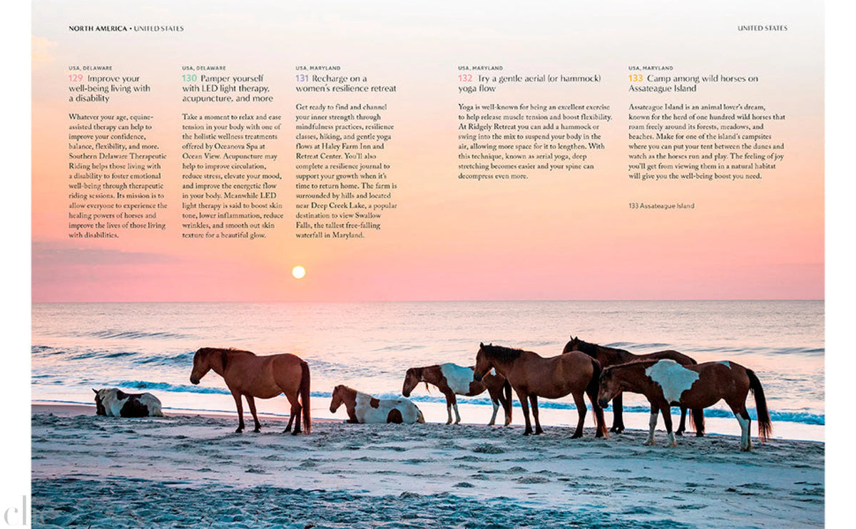 The Wellness Bucket List: 1000 Escapes and Experiences to Enrich Your Mind, Body, and Soul