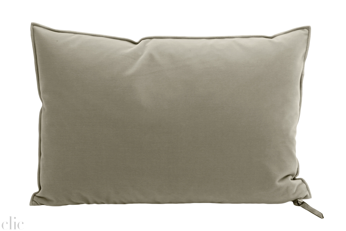Palazzo Velvet 16x24 Pillow in Ciment, from Maison De Vacances