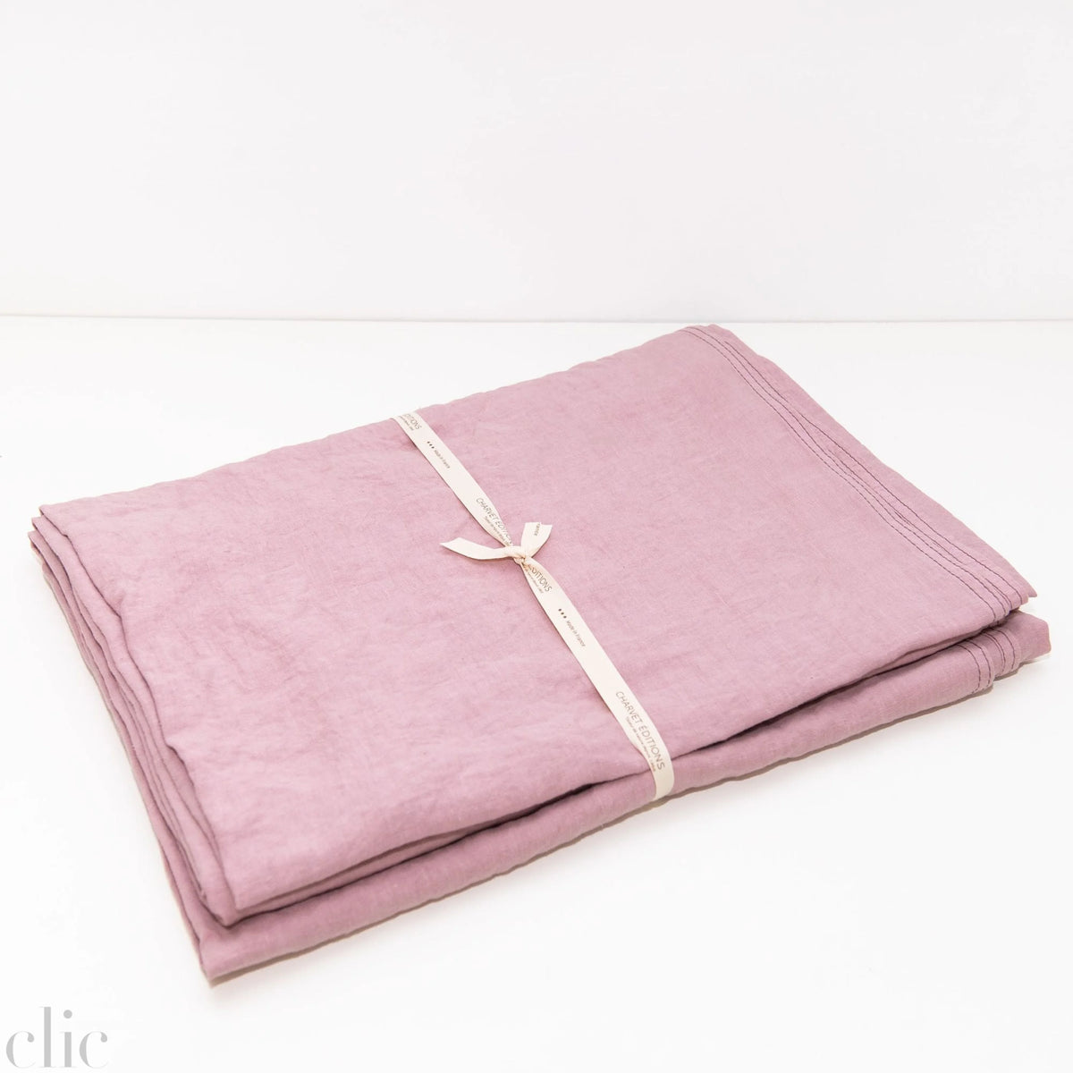 Primo Tablecloth in Bois de Rose, from Charvet Editions