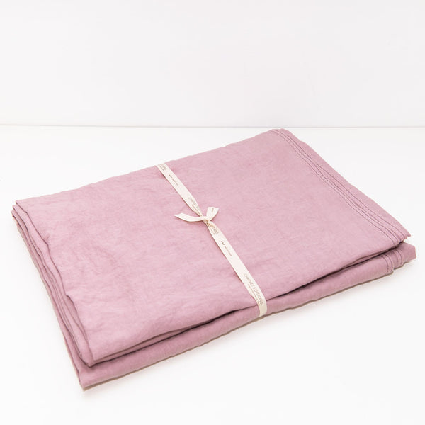 Primo Tablecloth in Bois de Rose, from TRP Charvet
