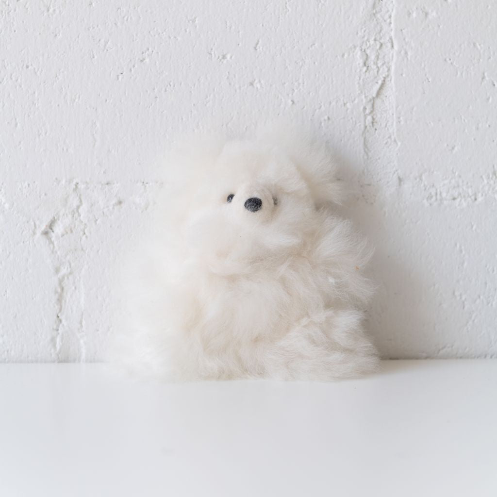 Small Bear in White, from Inspired Peru