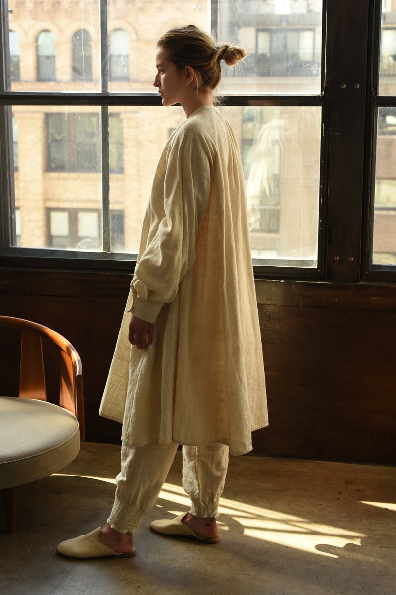 Dancer's Robe Dress in Ecru, from Eleven Eleven