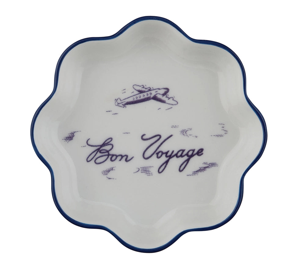 The Grand Tour Paris Trinket Dish Bon Voyage, from Rosanna