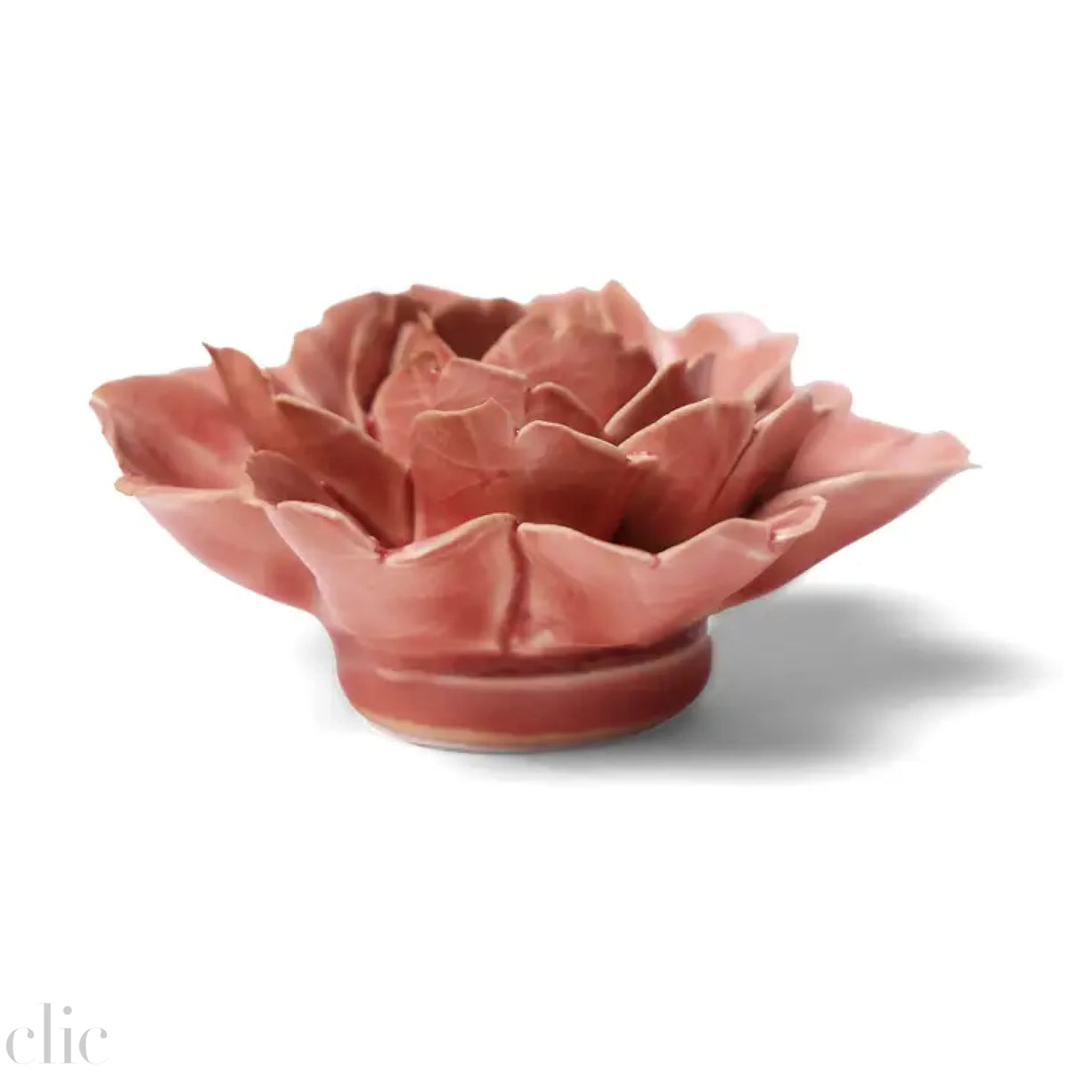 Ceramic Rose in Champagne Pink