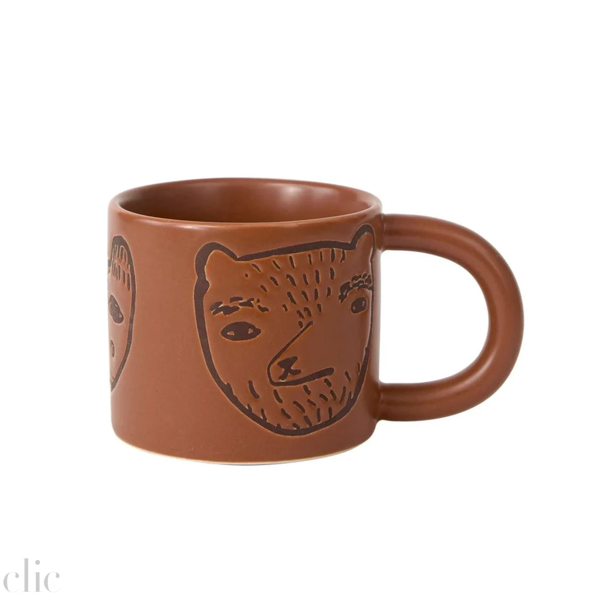 Bear Mug in Brown