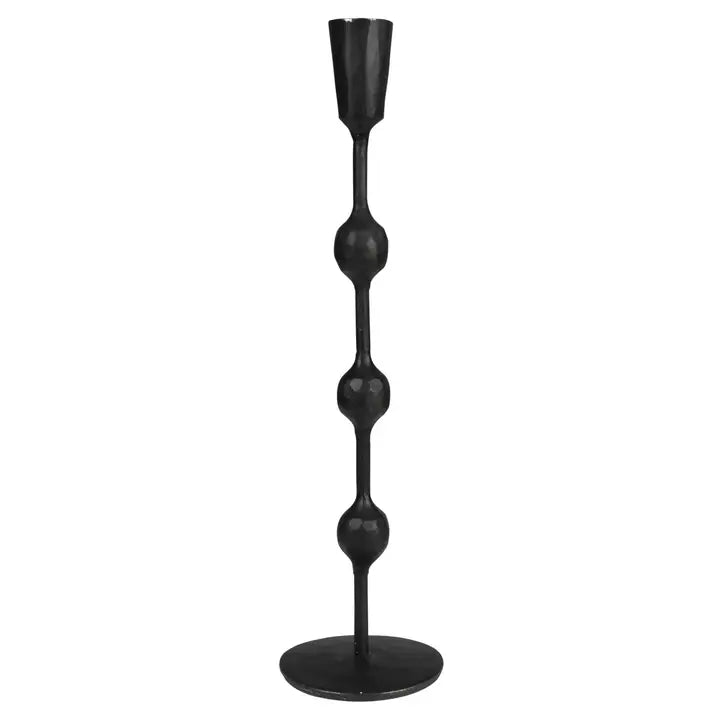 Large Adonis Taper Iron Candle Holder, from HomArt