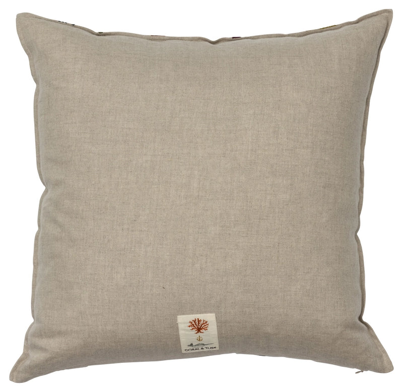 Dogs and Toys Pillow, from Coral & Tusk