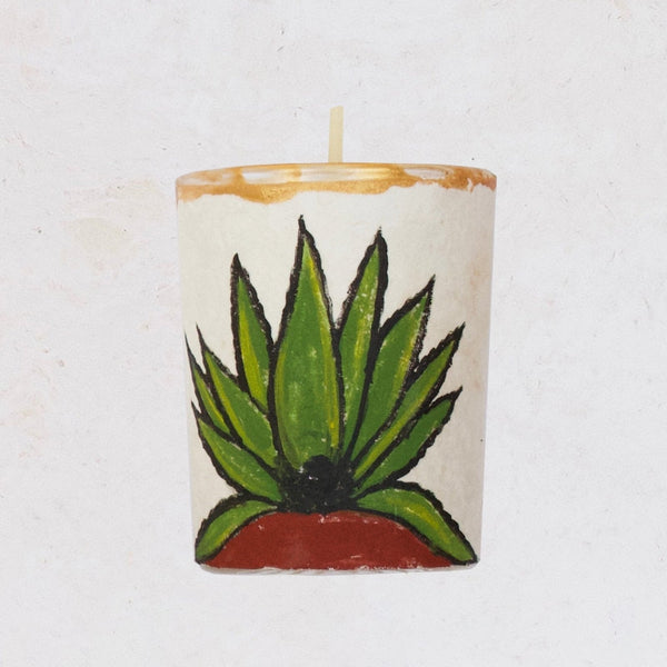 Agave Cactus Votive Holder, from River Song