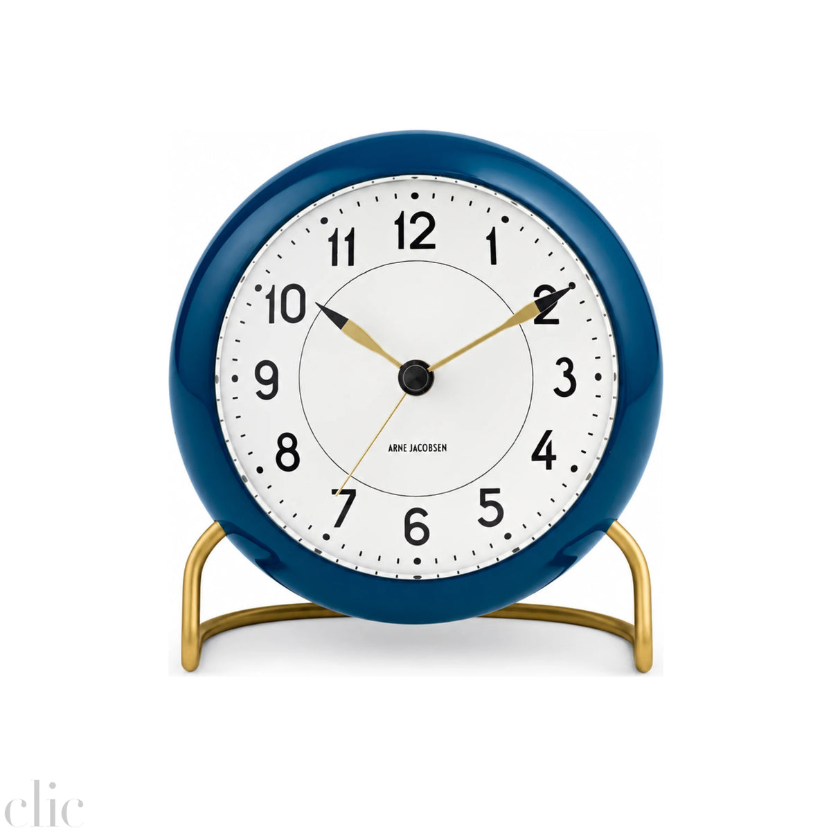 Station Alarm Clock in Teal, from Arne Jacobsen