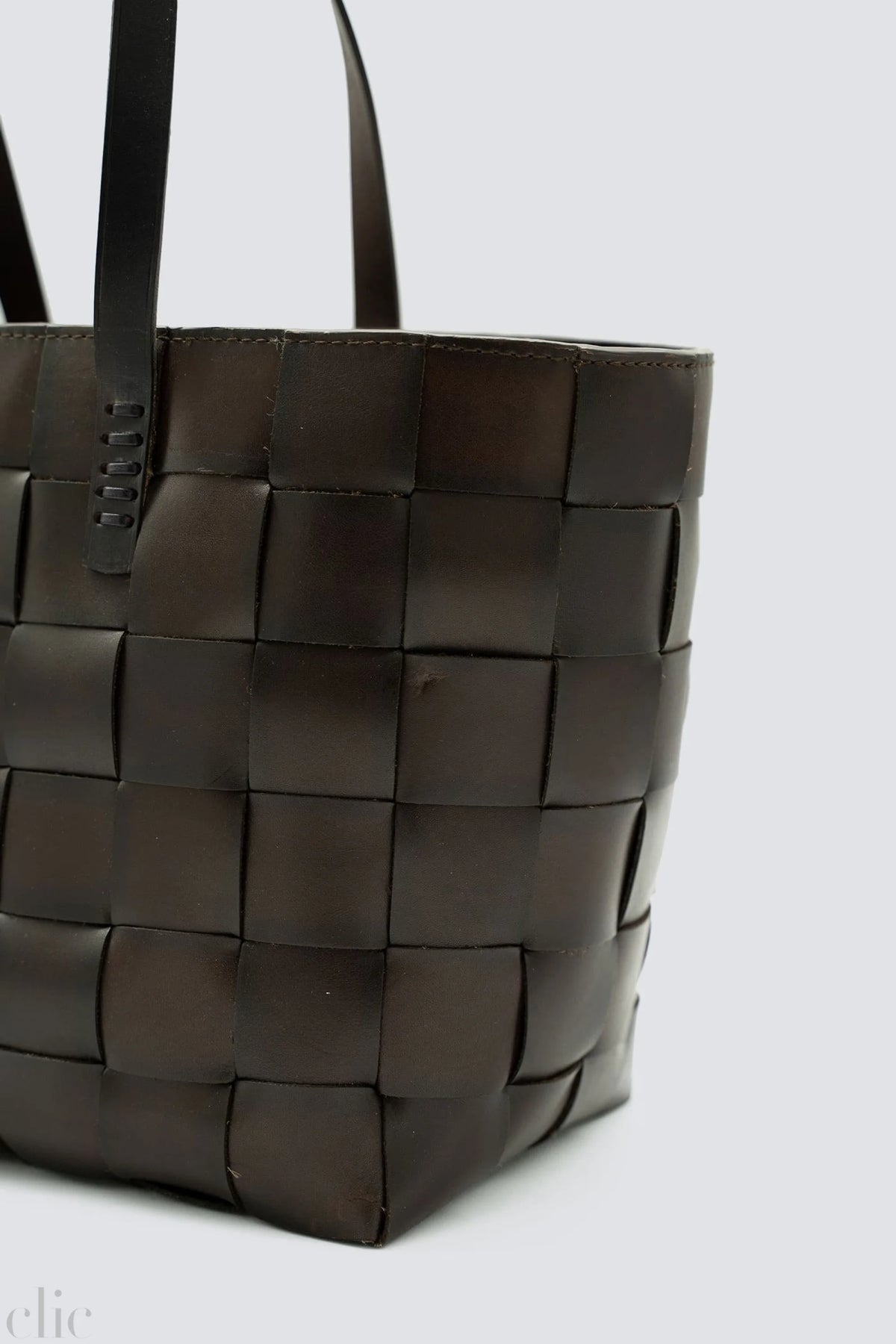 Japan Mini Tote in Dark Brown, from Dragon Diffusion