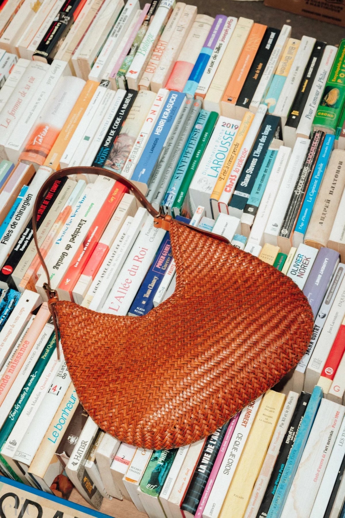 Luna Mezza Bag in Tan, from Dragon Diffusion