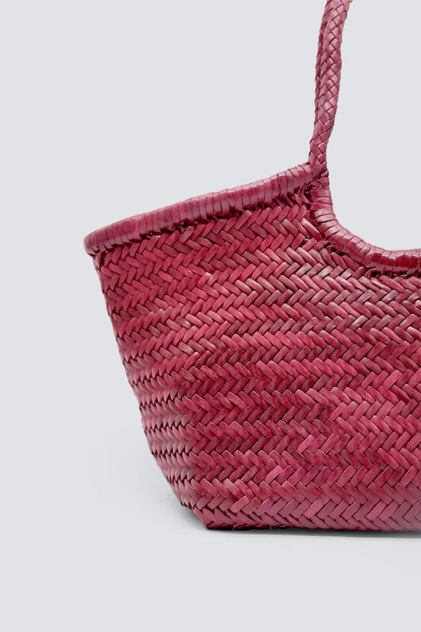 Nantucket Big Basket Bag in Bordo, from Dragon Diffusion