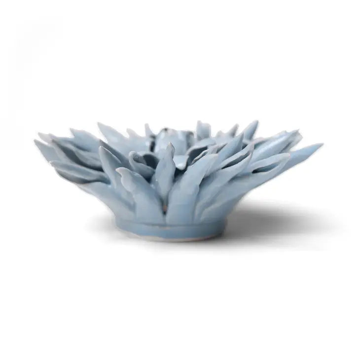 Ceramic Flower in Blue, from Chive