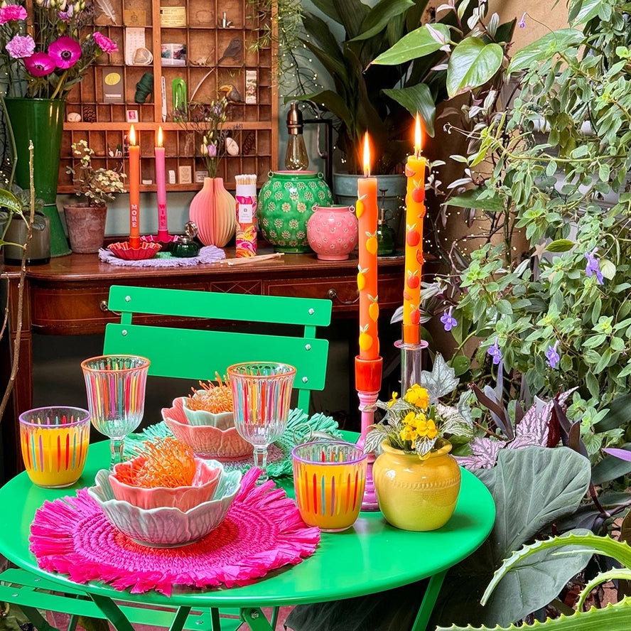 Dinner Candles in Citrus, from Talking Tables