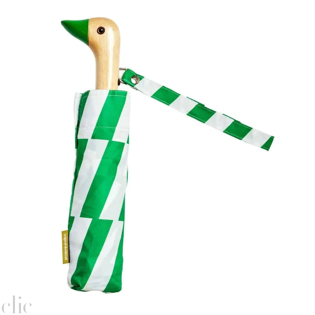 Compact Umbrella in Kelly Bars, from Original Duckhead