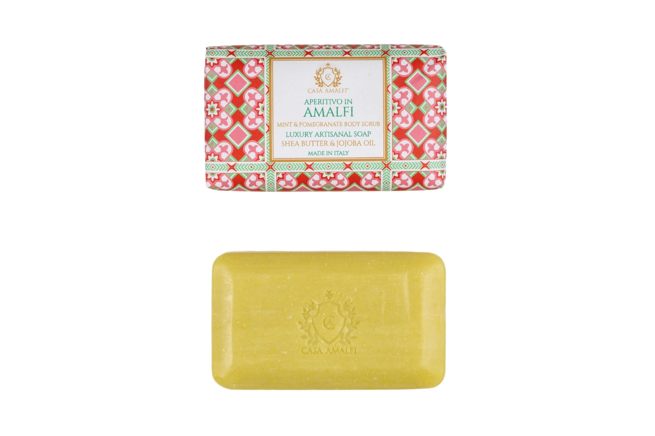 Aperitivo in Amalfi Mint & Pomegranate Bar Soap, from Casa Amalfi