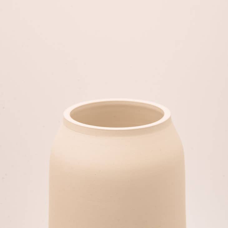 Bouquet Vase in Ivory, from L'Impatience