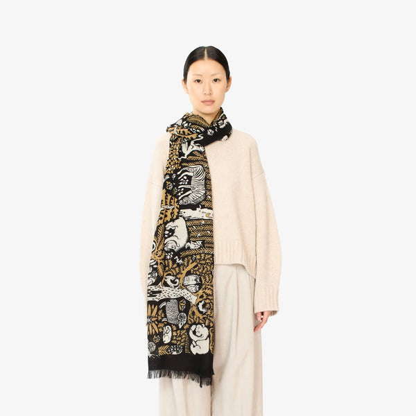 Ludwig Scarf in Yellow, from Inoui Editions