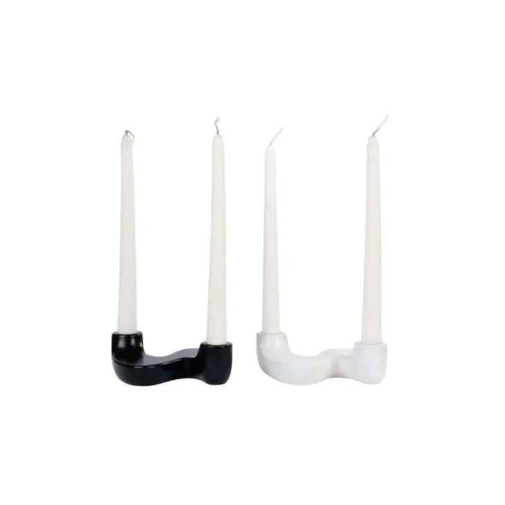 Nordic "S" Shaped Candle Holder, from Casa Amarosa