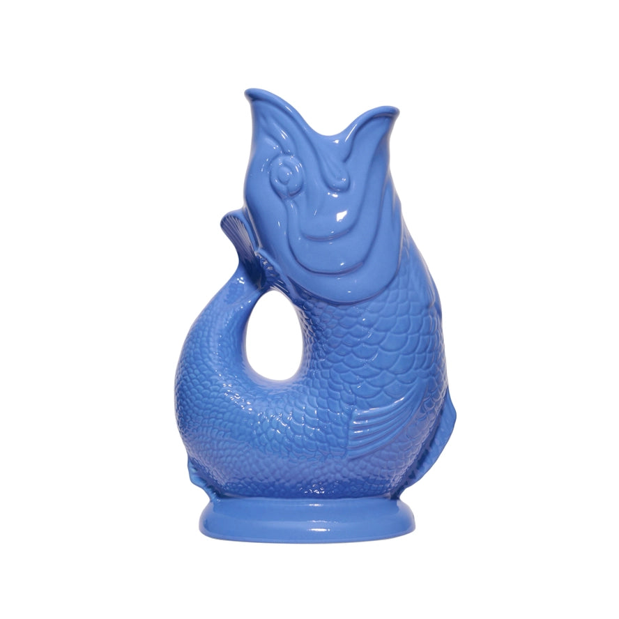 Gluggle Jug in Sea Blue, from The Original Gluggle Jug