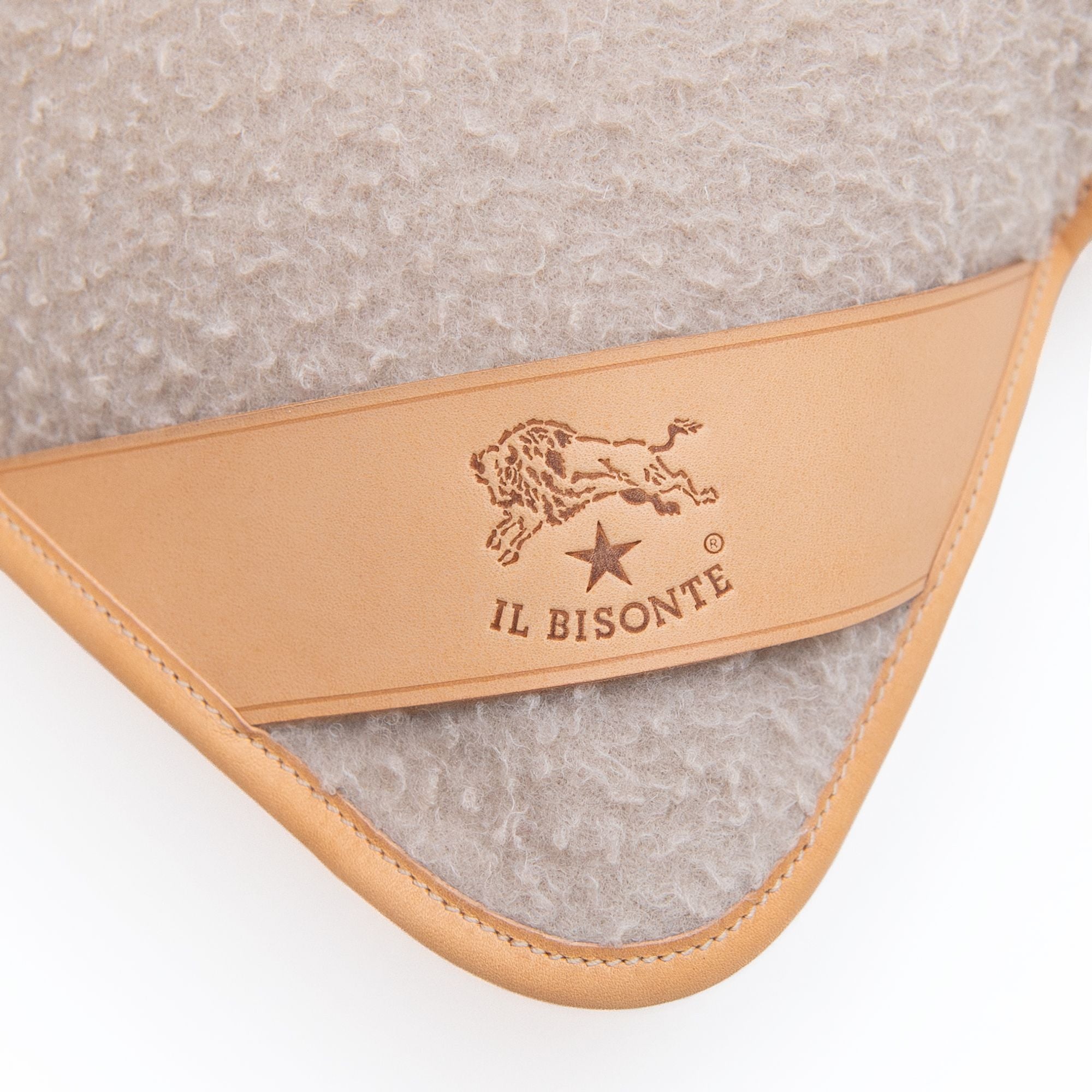 Home Pillow in Natural and Beige, from IL Bisonte