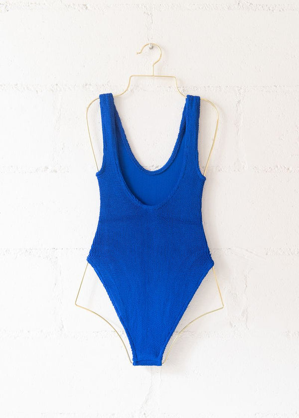 Marbella Scoop Neck One Piece in Royal Blue, from Love & Bikinis