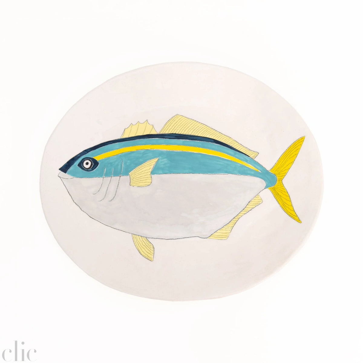 Large Yellow Tail Platter, from Gemma Orkin