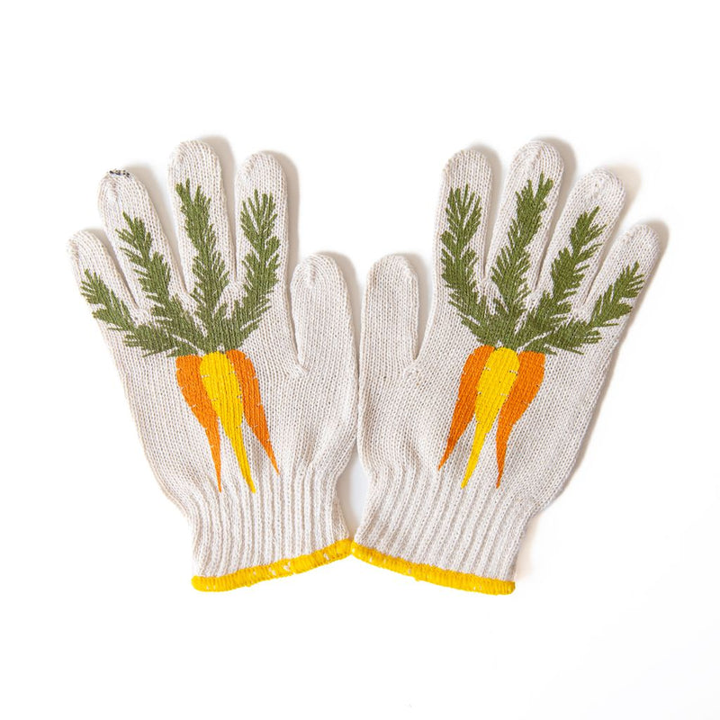 Heirloom Carrot Gardening Gloves, from My Little Belleville