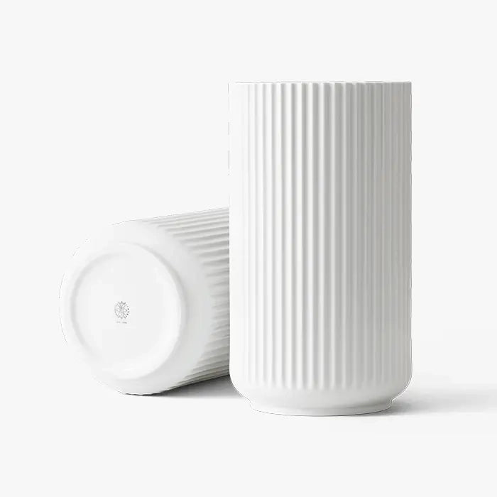 Lyngby Vase 12.2" in White, from Lyngby Porcelaen