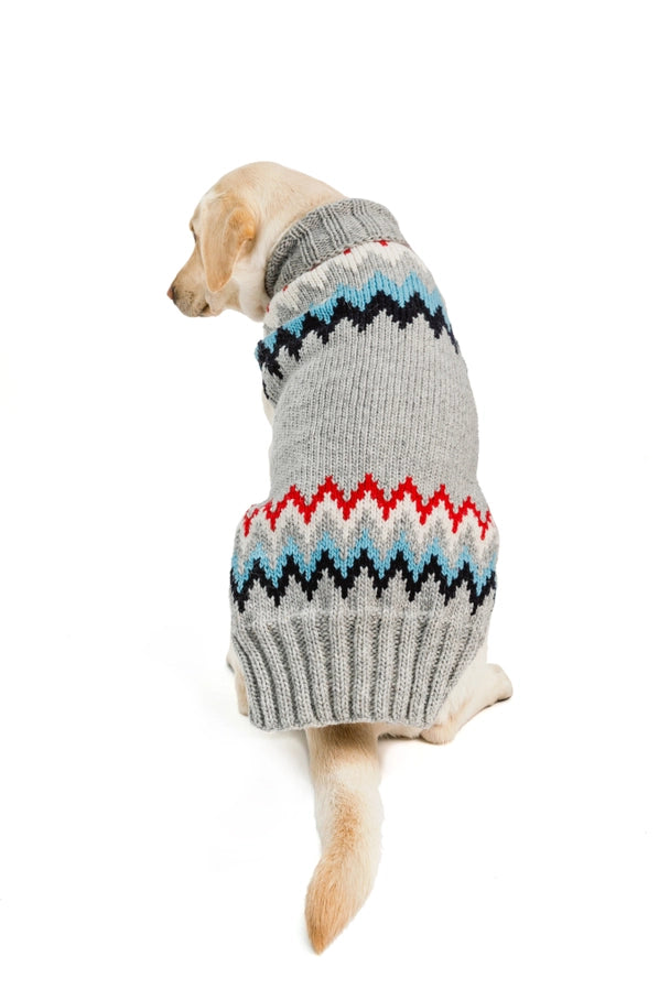 Chevron Dog Sweater, from Chilly Dog