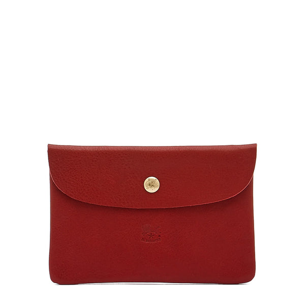 Envelope Case in Red, from IL Bisonte