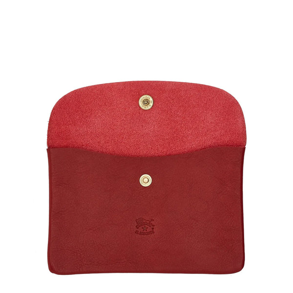 Envelope Case in Red, from IL Bisonte