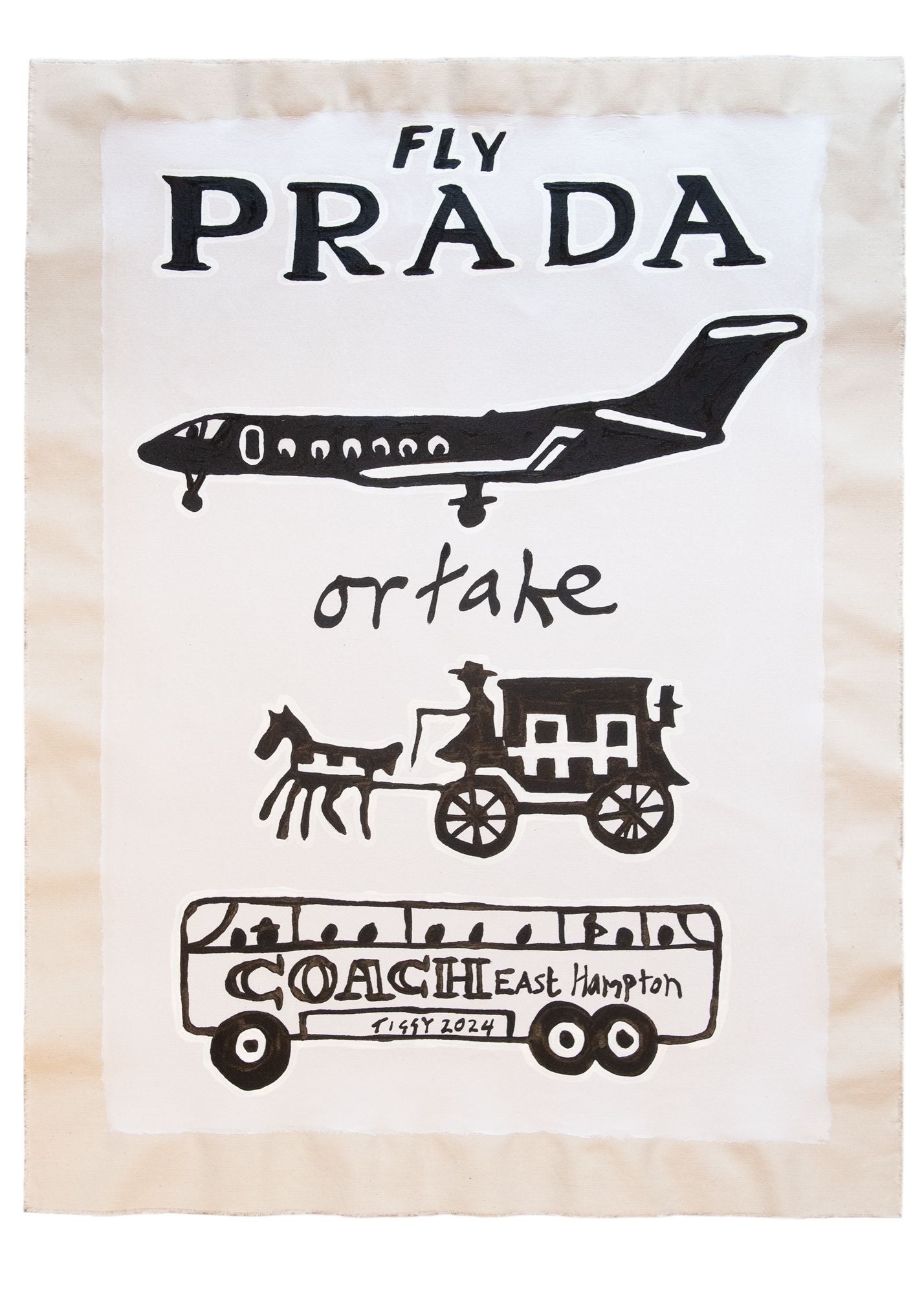 Fly Prada or Take Coach - East Hampton by Tiggy Ticehurst