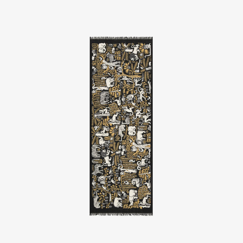 Ludwig Scarf in Yellow, from Inoui Editions