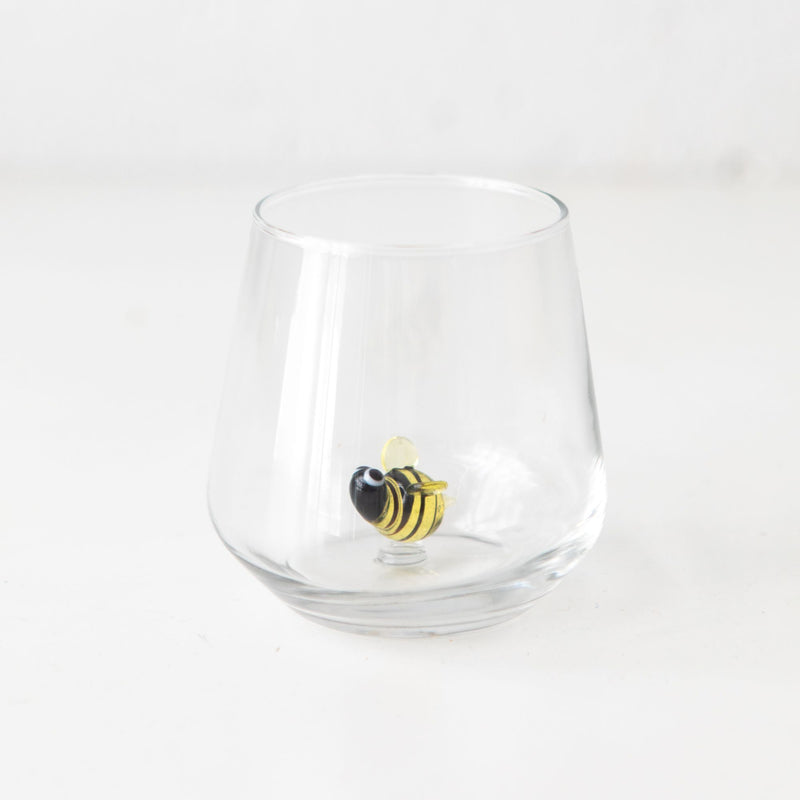 Bee Drinking Glass