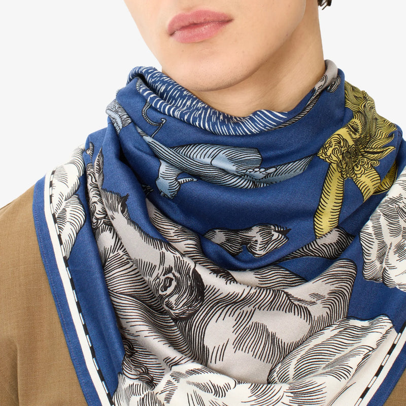 Carre Astrology Scarf, from Inoui Editions