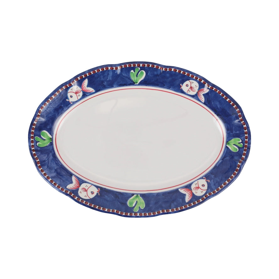 Pesce Oval Platter, from Vietri