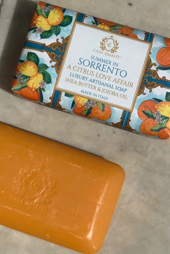 Summer in Sorrento Citrus Bar Soap, from Casa Amalfi