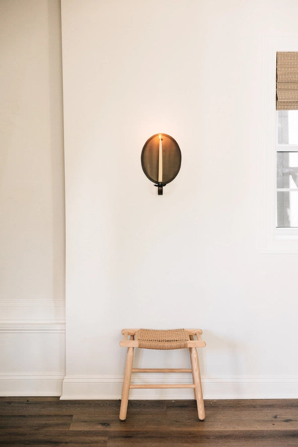 Danish Cord Bench in Natural, from Millstream Home